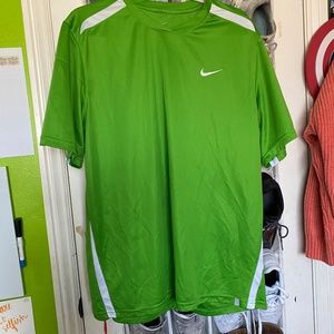 Men's Nike Dri-Fit Green Workout Tee